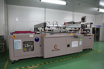 Automatic character screen printing machine 