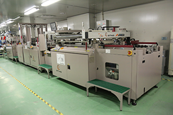 Automatic silk screen machine 